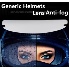 AFD Mica Antiempañante Antiniebla Universal Para Casco De Motocicleta, Visera Antilluvia De Casco, Protector De Visibilidad Resistente