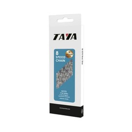 TAYA: OCTO 116L 7-8- Speed Chain Silver/Black - Silver/Black