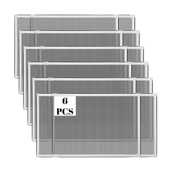 Treela Expandable Adjustable Window Screen (20" H x 28"-54" W)