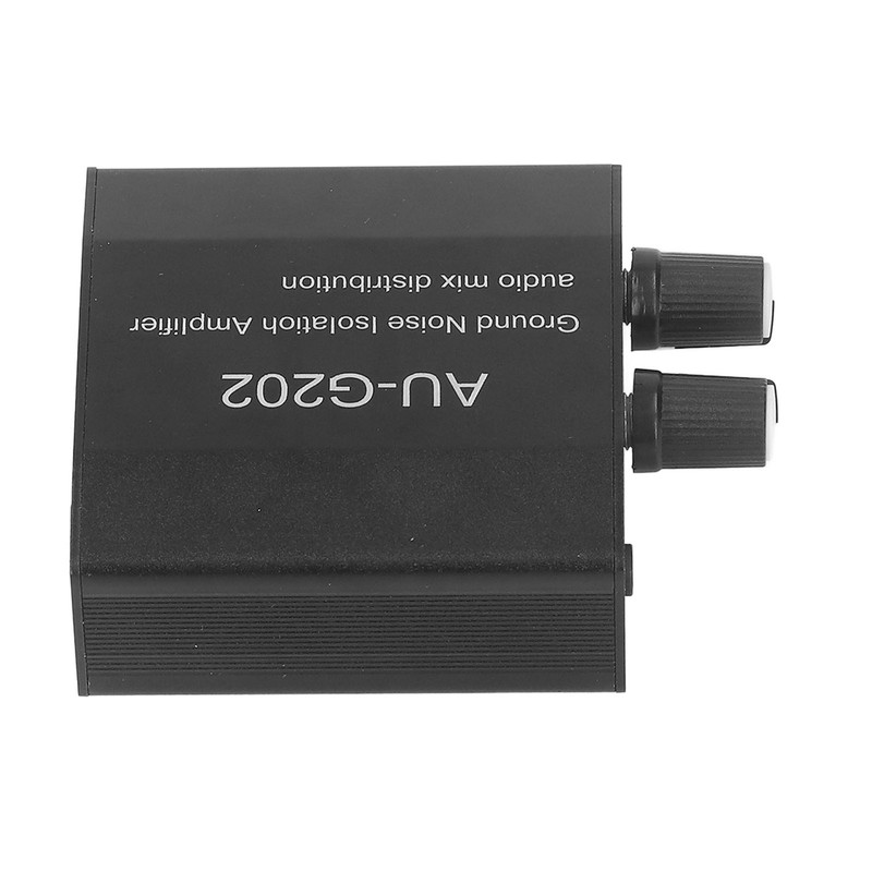 Stereo Music Signal Preamplifier 2 In 2 Out Audio Mix