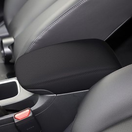 faccaibbg Armrest Cover for Nissan Sentra 2013-2019 Well-Make Durable Middle Console Cover Armrest Box Protective Cover for 2013 2014 2015 2016 2017 2018 2019 Nissan Sentra Accessories(Black).
