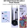EMOON 2 Pair Hands 3D Clock Movement DIY Large Wall