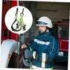 Sosoport 2pcs Reflective Firefighter Glove Straps Safety Clips for Gloves