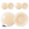 Irop Sanghoe Men’s Confidence Nipple Band Round Skin Tone, 18 Pieces / 이롭상회 남성용 자신감 니플밴드 라운드형 스킨톤, 18개