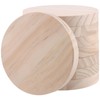 MAHIONG 8PCS 6 Inch Round Wooden Discs Circles, 0.78 Inch
