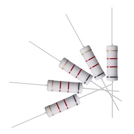 uxcell 10Pcs 8.2K Ohm Resistor, 5W 5% Tolerance Metal Oxide Film Resistors, Axial Lead, Flame Proof for DIY Electronic Projects and Experiments