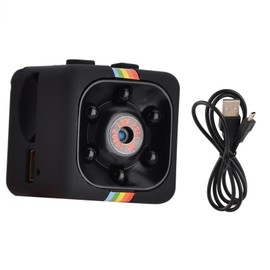 High Definition 1080P Camera Mini Night Vision IR Sports DV with Battery Inside (Black)