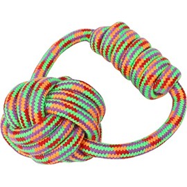 Wouapy – BOULINE Rope Toy for Dogs – Chew Rope – Heavy Duty Rope Toy for Dogs – Chew Ball Toy – Knot BOULINE