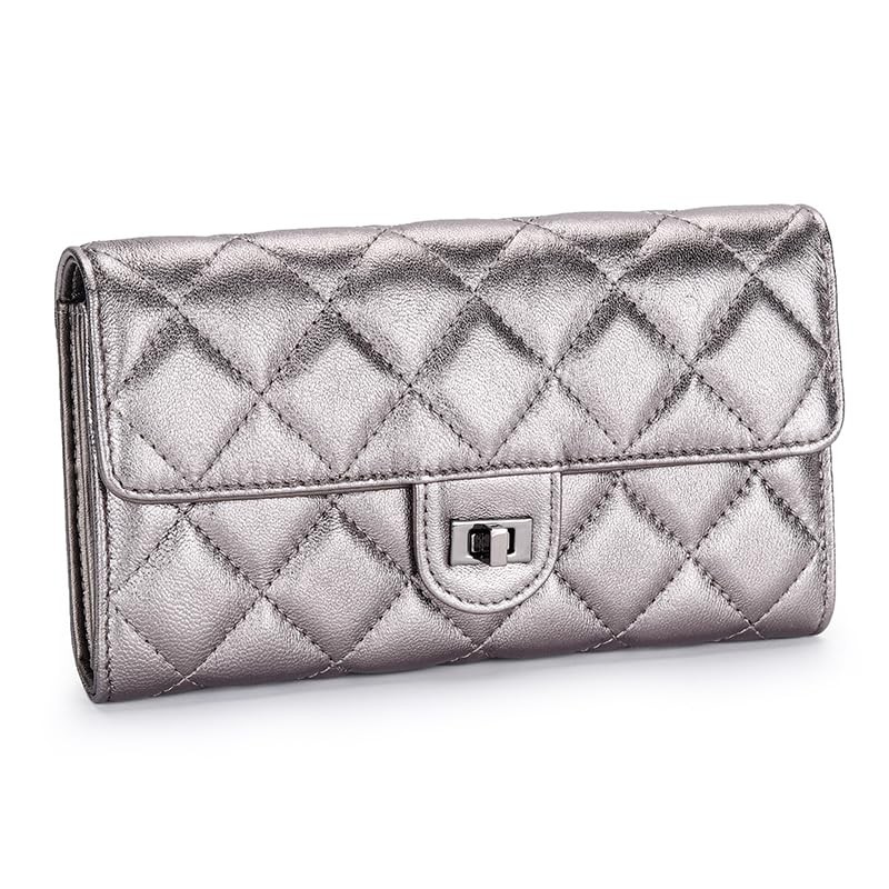 Yocipa Genuine Leather Wallet, Shoulder Bag, Women's, Chain Bag with