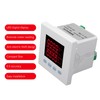 Intelligent Digital Voltmeter 3 Phase White ABS Flame Retardant Electricity