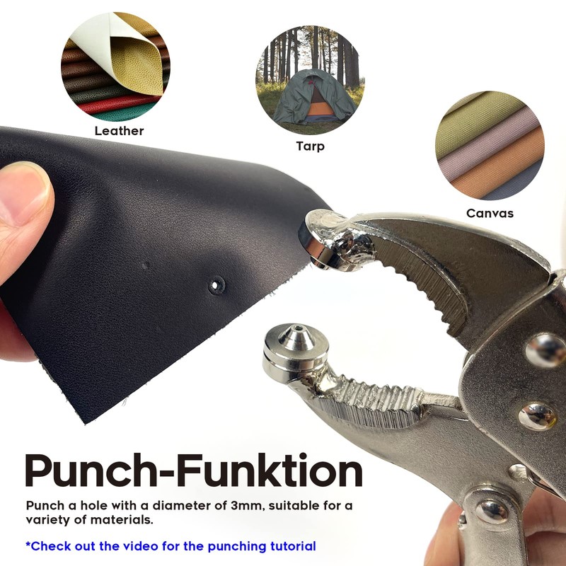Snap Fastener Tool,Snap Tool For Boat Covers, Heavy Duty Snap