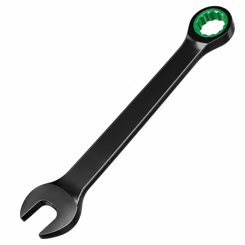 6–10mm Ratchet Combination Wrench – Dual-Purpose Open-End Spanner for Bicycle,