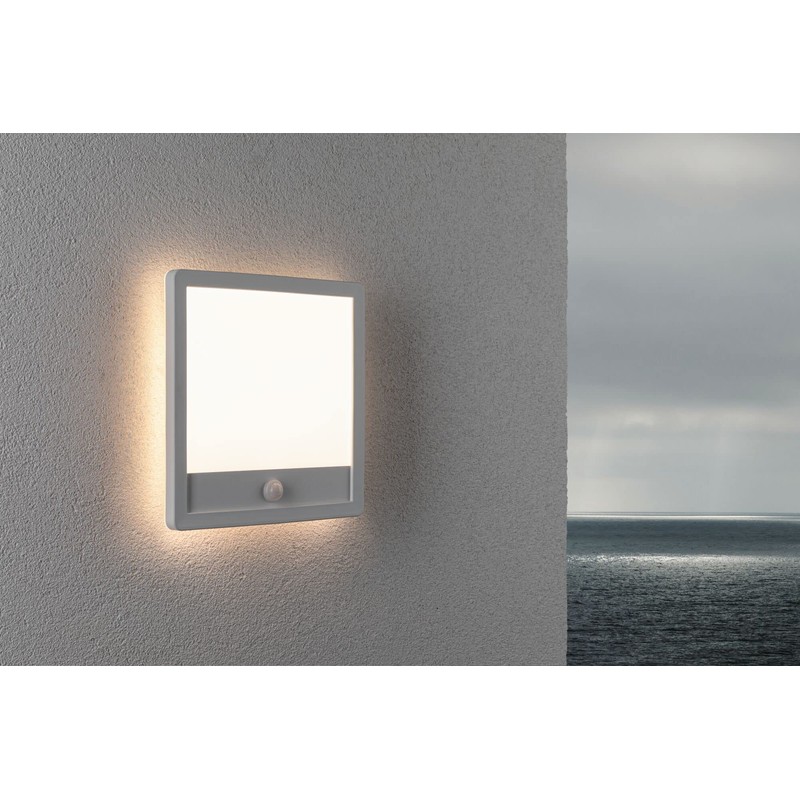Paulmann 94663 LED Outdoor Light Panel Lamina with Motion Sensor
