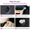 Long-Perfect Inflatable Pillow Travel Pillow Body Posture Support Pillow Multi-Functional