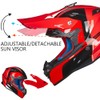 ILM Kids Youth Dirt Bike Helmets ATV Motocross Dirtbike Helmet
