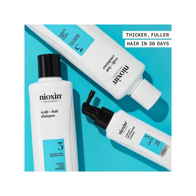 Nioxin Scalp + Hair Thickening System 3 Full Size Kit