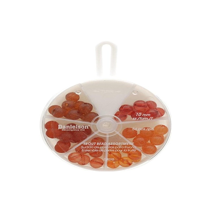 Danielson Egg Bead Assortment Fishing Equipment