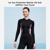 Aomiun Costume da bagno da donna a maniche lunghe, protezione