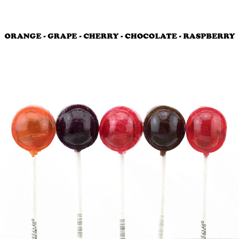 Fruidles Tootsie Giant Pops Lollipops Suckers, Assorted Flavors, Kosher Certified