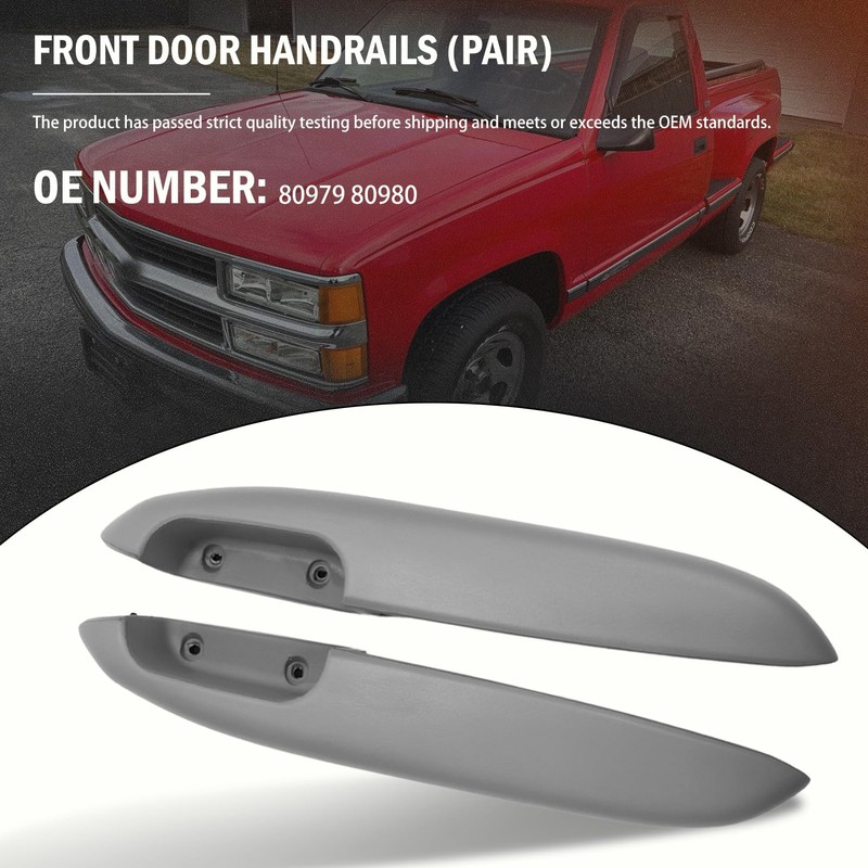 BDTKylin 1Pair Front Door Arm Rests Compatible with Suburban Silverado