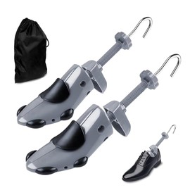 CuteHome Men Shoe Stretcher, 2-Way Shoe Tree,Shoe Expander Widener Stretch Length Width(Grey)