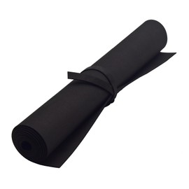 Qidiwin EVA Foam Roll | High Density 85kg/m3 | 2mm Thick | 48"x14" | Ideal for Cosplay, Crafts, DIY Projects (Black 1pcs)
