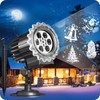 GOEBLESON Christmas Projector Lights Outdoor, Waterproof & Adjustable LED Christmas