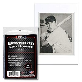 BCW 1-IS-48B 48 Bowman Insert Sleeve
