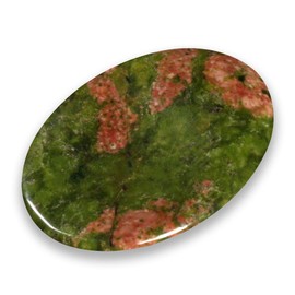 Unakite Thumb Stone