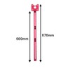 400mm Aluminum Alloy Milling Grooves Bracket with Base Detachable Woodworking