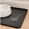 Waterproof Silicone Mat for Pet Feeding & Under-Sink Protection –