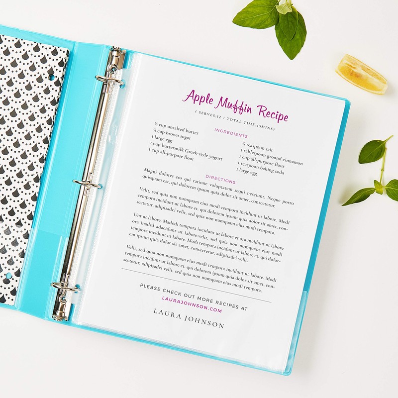 Avery 75536 Semi-transparent Standard Weight Protectors Top Load 100 Document