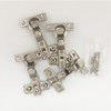 LIKERAINY 95 Degree Full Overlay Hinges 26mm Without Damper Kitchen