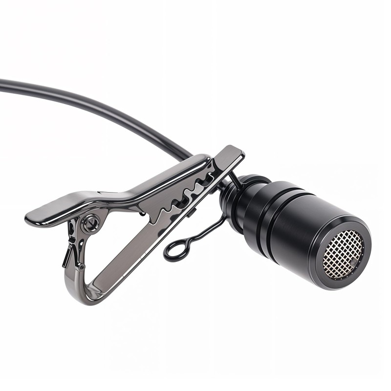 Lavalier Microphone Clip, 3PCS Metal Tie Clips with 3PCS Lapel