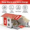 Aiglille Reflective Insulation Foam, 59 in W x 10 ft