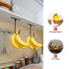 KxrTpx Banana Holder, Space Saving Banana Hook Under Cabinet, Durable