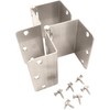 Swing Clear Offset Hinge, 3-1/2 Inches, 1/4" Radius Corner, Fits