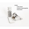TIETHEKNOT Stainless Steel Mini Cannon Model with Steel Balls