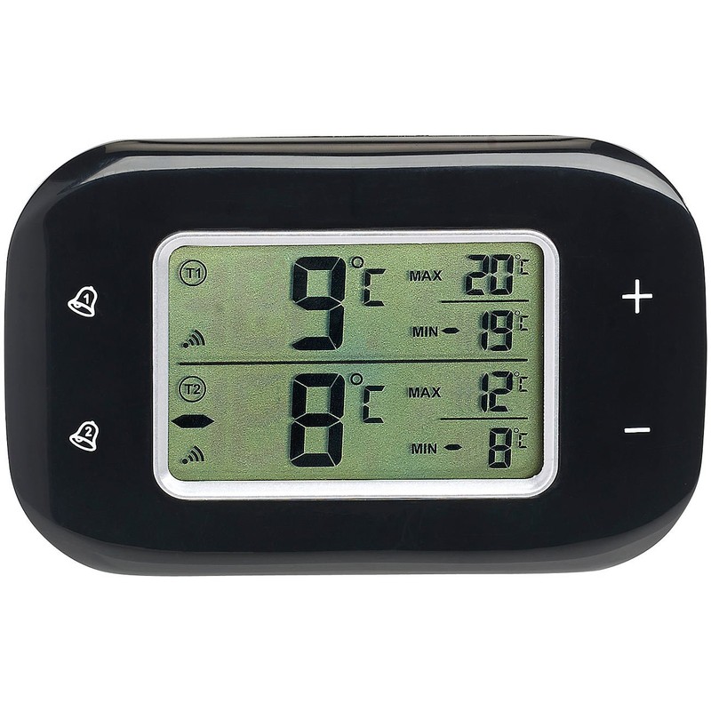 Rosenstein & Söhne Fridge Thermometer: Digital Fridge & Freezer Thermometer,