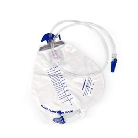 BodyHealt BodyHealt Urinary Drainage Bag with Anti-Reflux Chamber Urine Bag with 2000 mL Volume & 48" Drainage Tube Vinyl Catheter Bags Urine Bags for Men & Women Foley Catheter Bag for Home & Hospital(20 Pack)