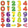 Magnetic Numbers & Math Symbols, Educational Learning Tool for Kids