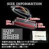 HTharros Motorcycle LED Tail Light, Brake Light, Back Light for