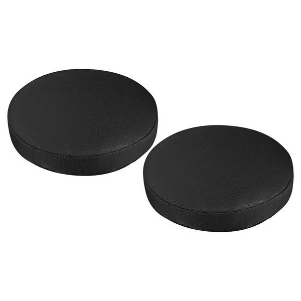 MILISTEN Removable Stool Protector, 2 Pack Bar Stool Cushion PU Leather Stool Covers Round Cushion Removable Non-Slip Replacement Home Supplies 30cm Stretch Stool Cover