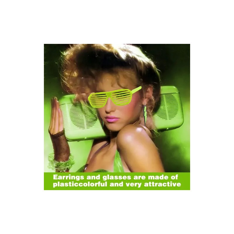 Accesoriopara Disfraz De Los 80s Para Mujer