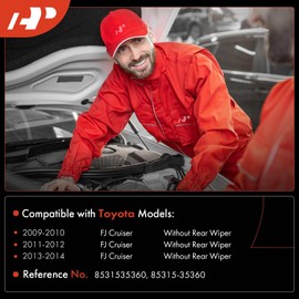 A-Premium Windshield Washer Reservoir Tank Assembly