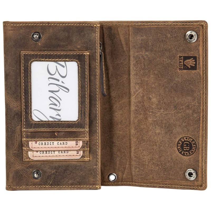Greenburry Vintage Wallet I Leather 17 cm
