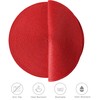 Round Placemats set of 6,Round Table Place Mats Washable Table