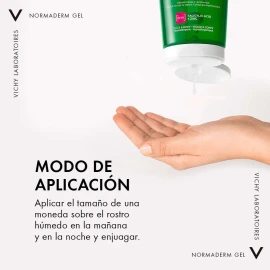 Gel De Limpieza Facial Vichy Normaderm 200 Ml