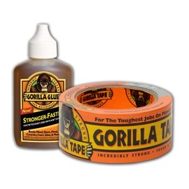 Gorilla Glue 5005801 Tough Kit, 2 oz Glue and 12 Yard Tape