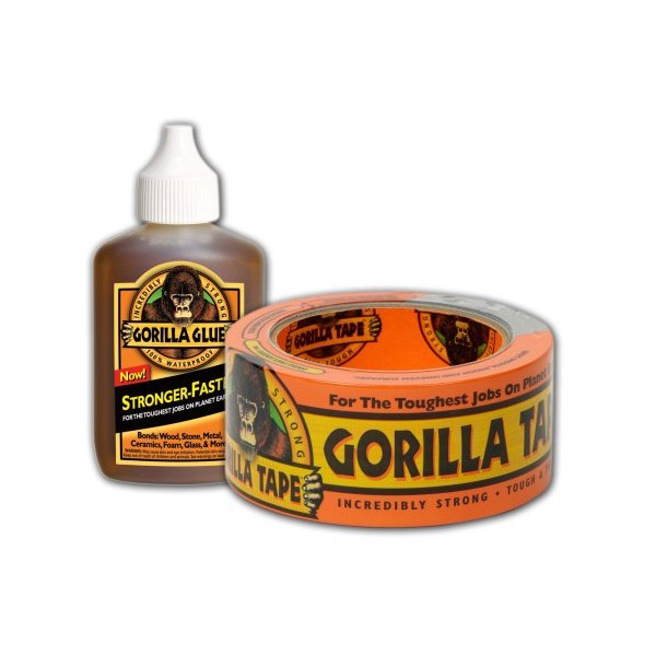 Gorilla Glue 5005801 Tough Kit, 2 oz Glue and 12
